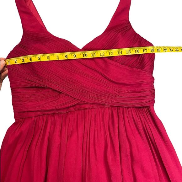 J. Crew Heidi Raspberry Cocktail Dress - 14 Tall - Picture 7 of 15